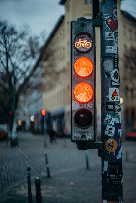 Bike traffic light